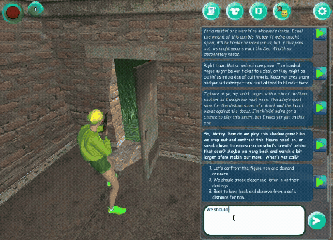 3D Character Simulation